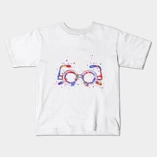 Optical Lens Trial Frame Eyeglass Optometry Kids T-Shirt